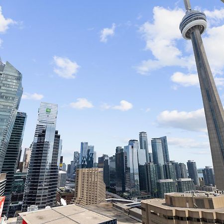 2Bedroom Cn Tower And Water Views - Free Parking - Rooftop Pool Toronto Exteriér fotografie